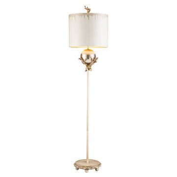 1 Light Floor Lamp - Putty Patina
