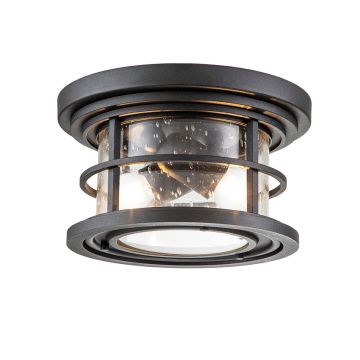 2 Light Flush - Black
