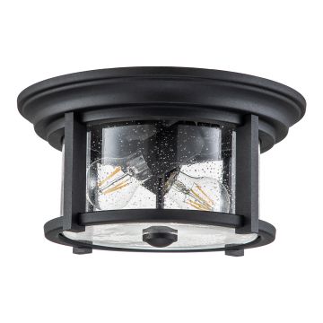 2 Light Flush - Black
