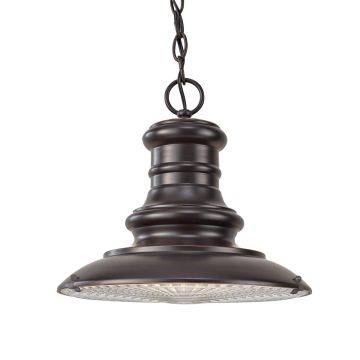 1 Light Medium Chain Lantern - Grey Bronze