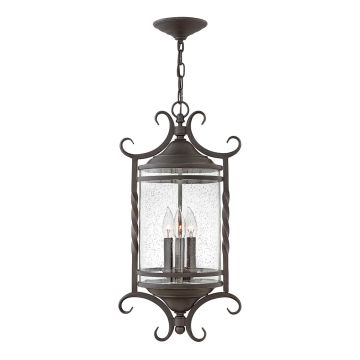 3 Light Chain Lantern - Oil Rubbed Bronze