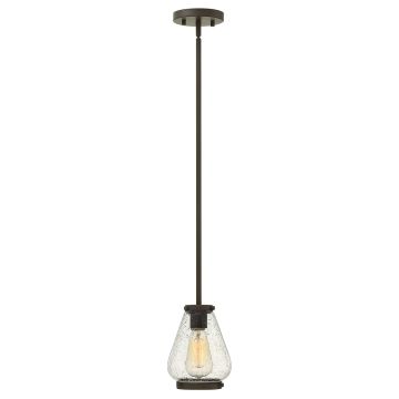 1 Light Mini Pendant - Oil Rubbed Bronze - Dark Brown