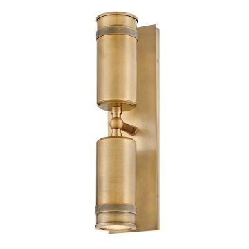2 lt Up/Down Spot Light - Heritage Brass