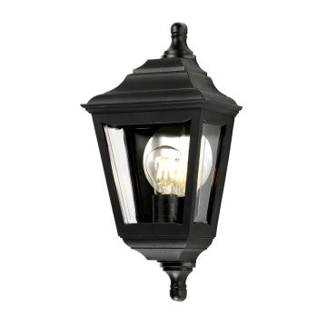 1 Light Flush - Black