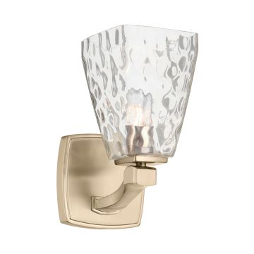 1 lt Wall Light - Champagne Bronze