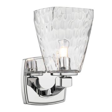 1 lt Wall Light - Polished Chrome