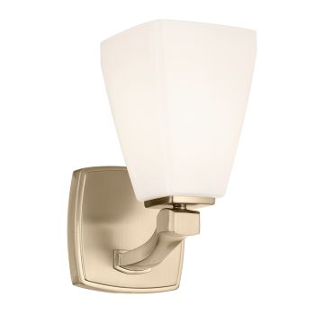 1 lt Wall Light - Champagne Bronze
