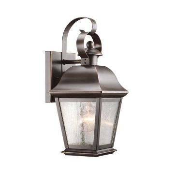 1 lt Small Wall Lantern - Old Bronze