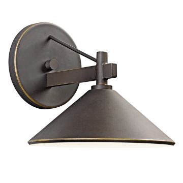 1 lt Small Wall Lantern - Old Bronze