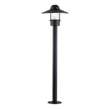 1 Light Bollard - Black