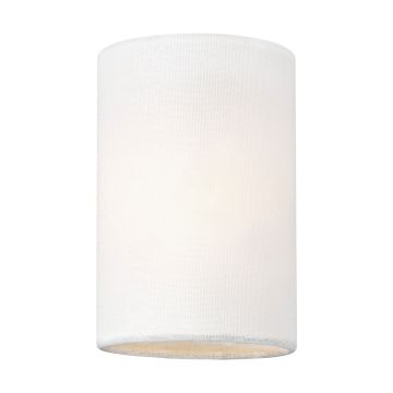Ivory Linen. A Tall Drum Clip Shade