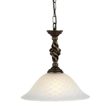 1 Light Pendant - Black / Gold