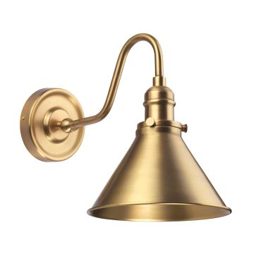 1 Light Wall Light - Aged Brass