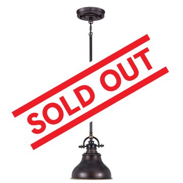 1 Light Mini Pendant - Oil Rubbed Bronze
