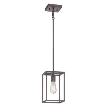1 Light Mini Pendant - Dark Brown