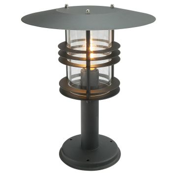 1 Light Grande Pedestal - Black